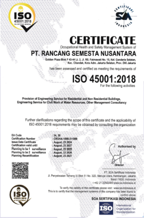ISO Occupational Health and Safety Management System